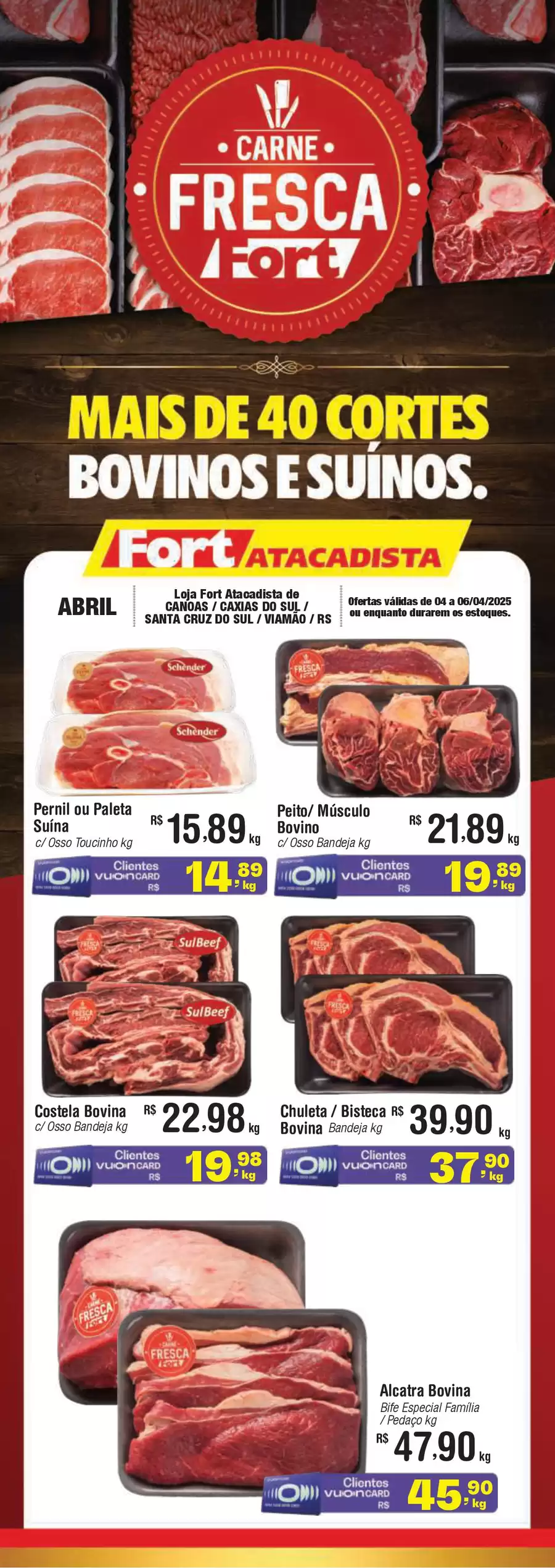 Catálogo de ofertas de Fort Atacadista de 17/04/2025 a 19/04/2025 - Encarte Fort Atacadista