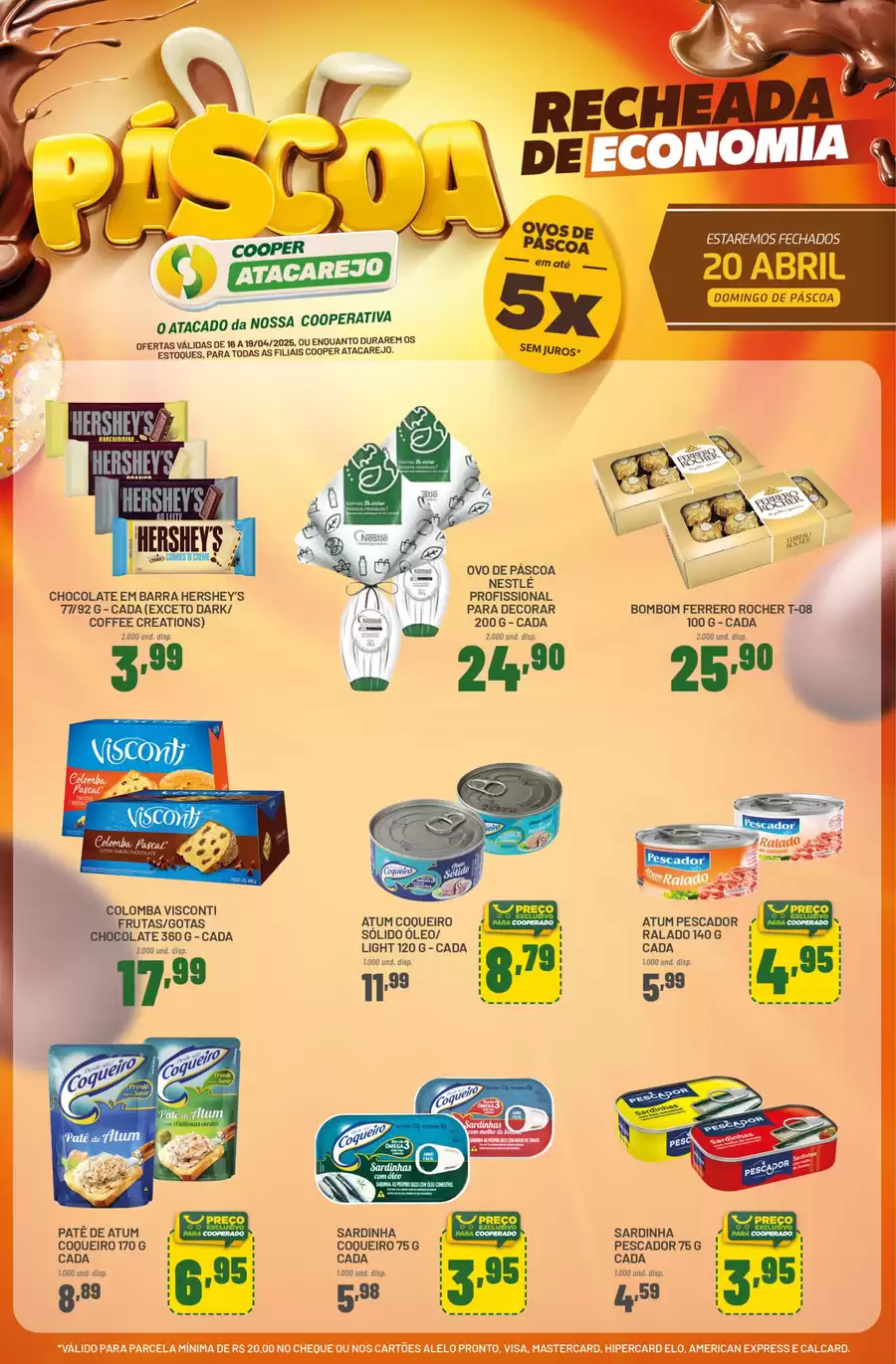 Catálogo de ofertas de Cooper de 16/04/2025 a 18/04/2025 - Especial Pscoa