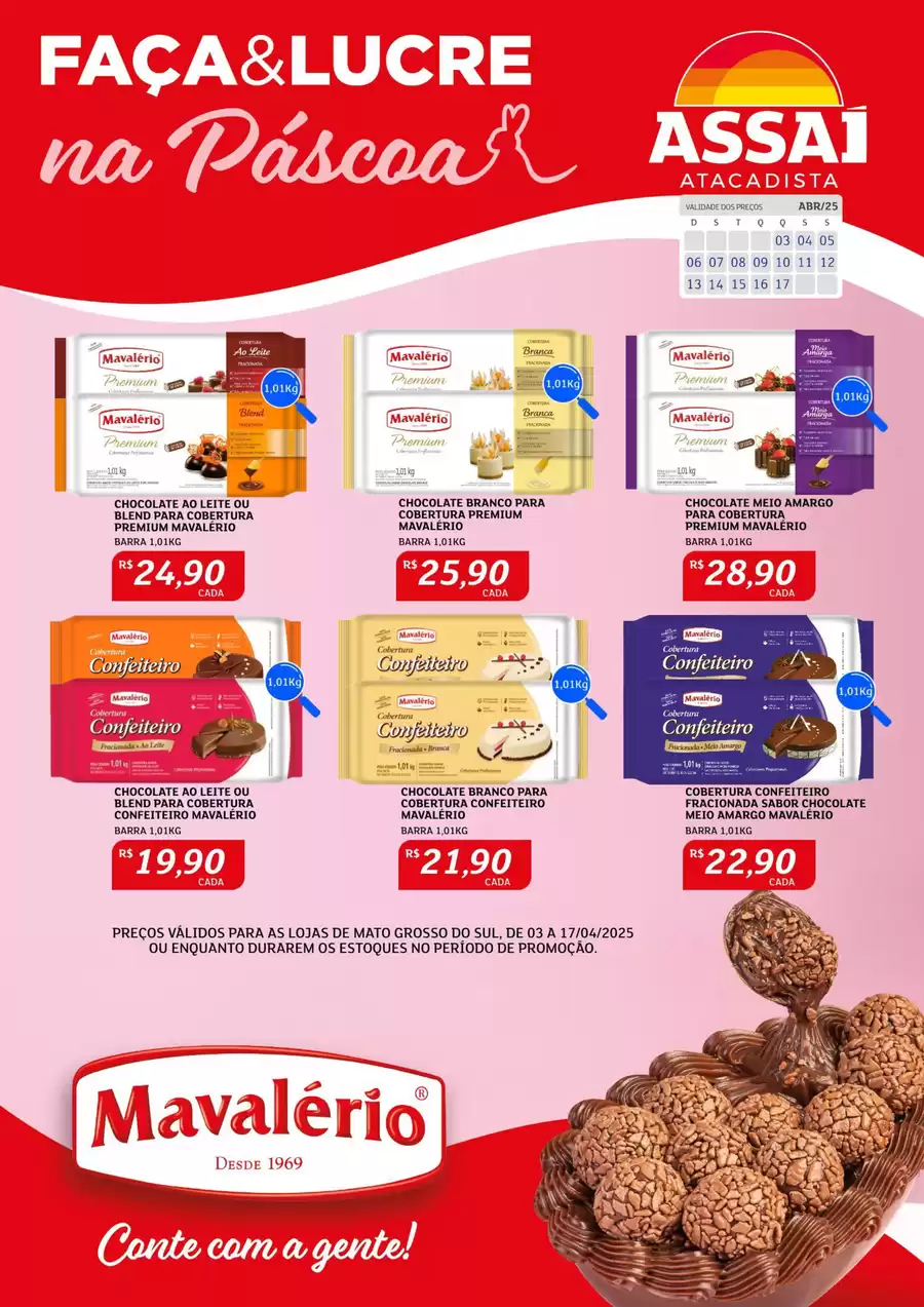 Catálogo de ofertas de Assaí Atacadista de 10/04/2025 a 16/04/2025 - Preços válidos de 03/04/2025 até 17/04/2025
