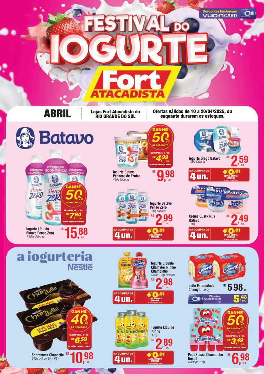 Catálogo de ofertas de Fort Atacadista de 09/04/2025 a 19/04/2025 - RS
