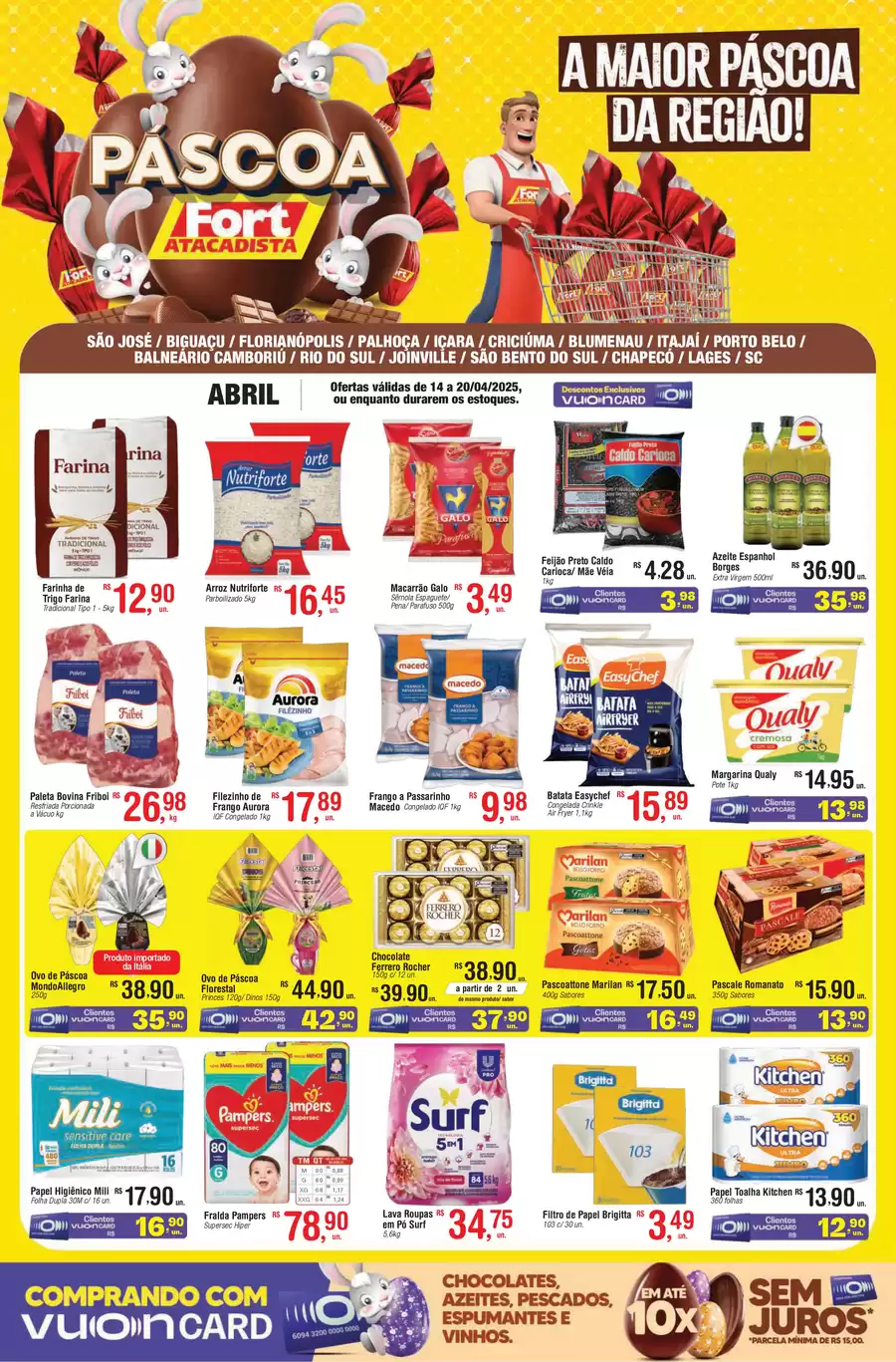 Catálogo de ofertas de Fort Atacadista de 13/04/2025 a 19/04/2025 - SC FORT Tabloide 3ed 14 a 20 04 25 Regional