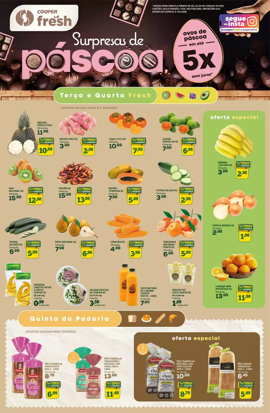 Catálogo de ofertas de Cooper de 14/04/2025 a 16/04/2025 - semanal fresh
