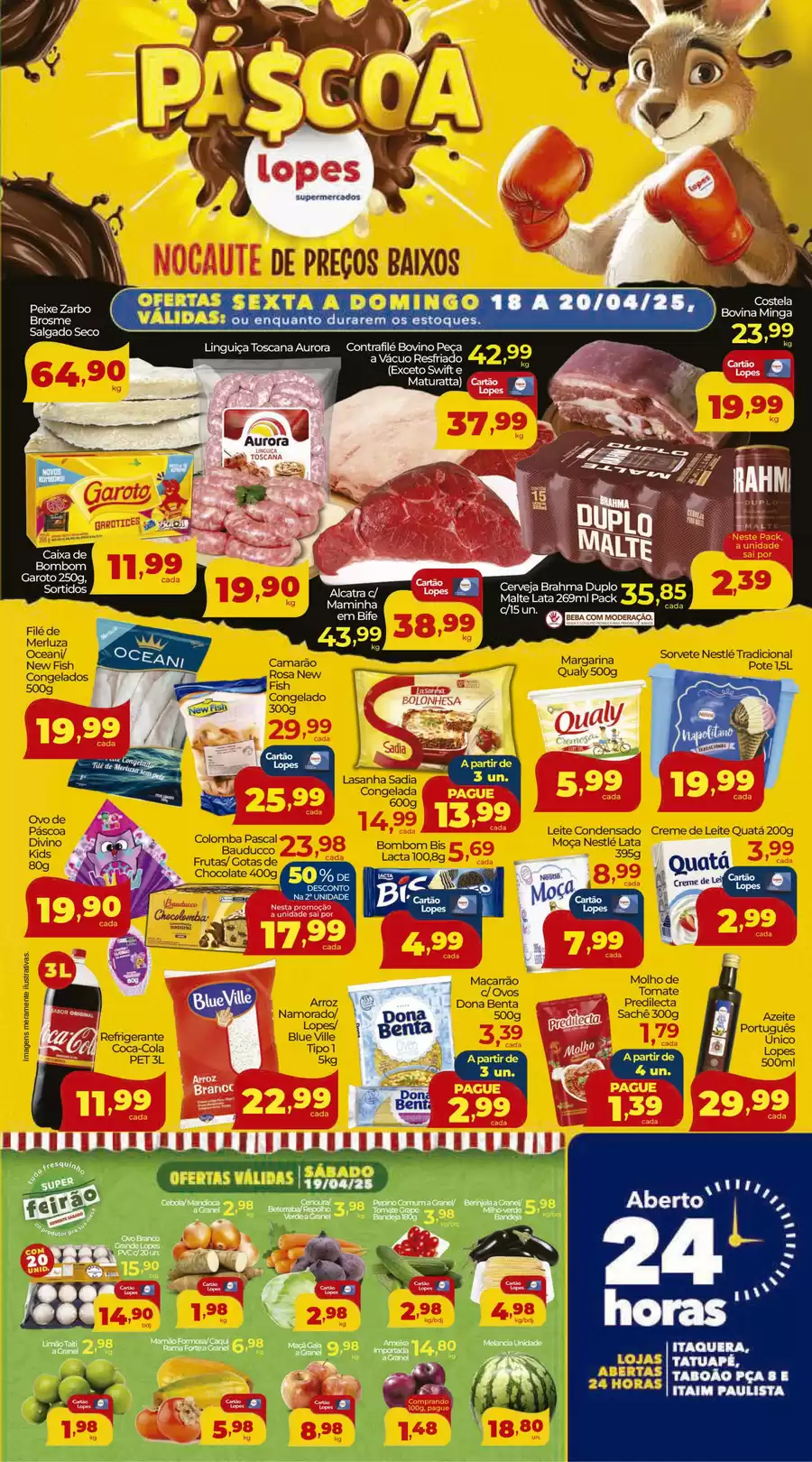 Catálogo de ofertas de Lopes Supermercados de 17/04/2025 a 20/04/2025 - SUPER OFERTAS REDE